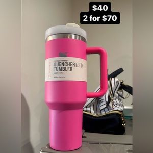 40oz stanley cup PINK
